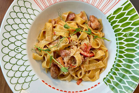 Паста с цыпленком