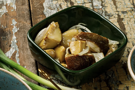 Белые грибы соленые