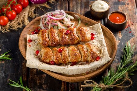 Люля-кебаб из курицы