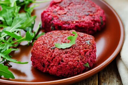 Котлета свекольная постная