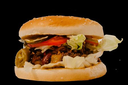 Мексиканский бургер