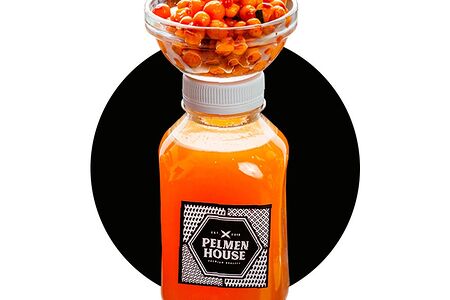 Морс облепиховый собственного приготовления