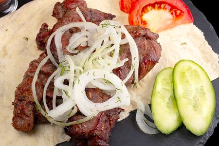 Шашлык из говяжьей вырезки