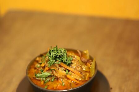 Лагман с говядиной