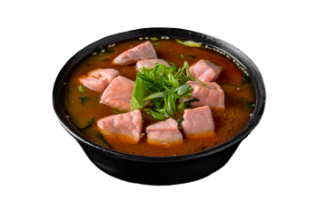 Мисо-суп с лососем