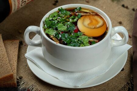 Окрошка на квасе