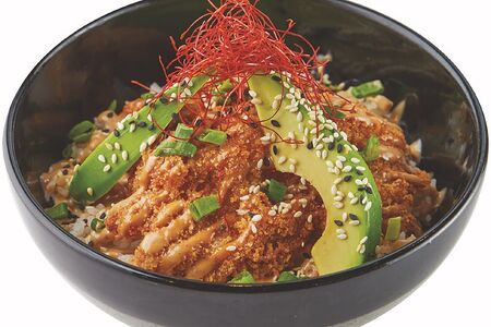 Рис Курица-кацу