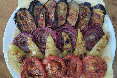 Овощи на мангале