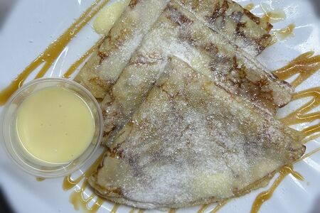 Блины со сгущенкой