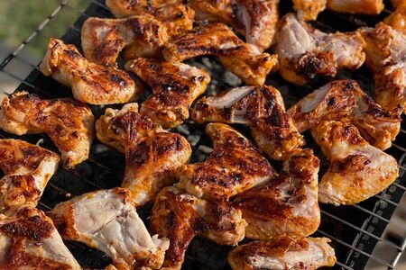 Шашлык из куриных крылышек