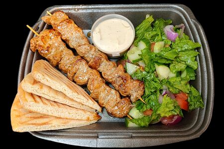 Свинина на шпажках