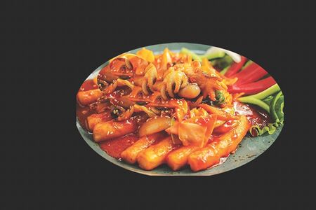 Токпокки с курицей Tokpokki Ga