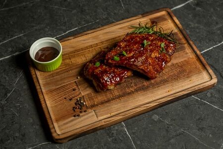 Ребра барбекю