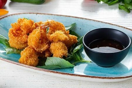 Креветки в темпуре