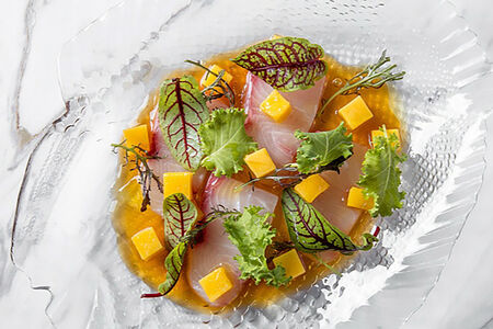 Желтохвост с манго