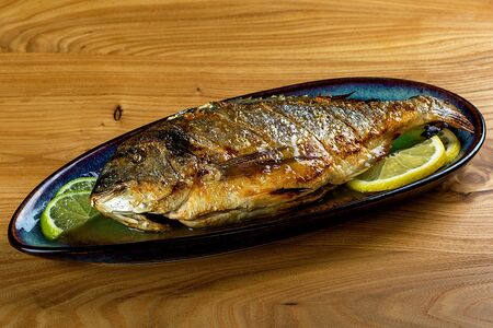 Дорадо жареная