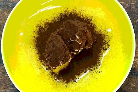 Тирамису с белыми грибами