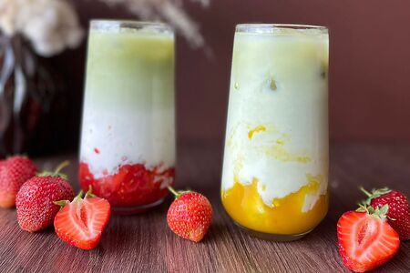 Айс матча с манго