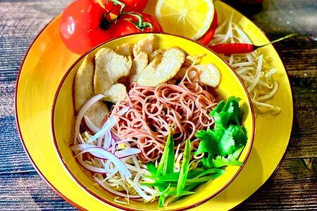 Суп Бун из дикого риса с курицей