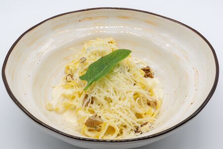 Феттучине четыре сыра