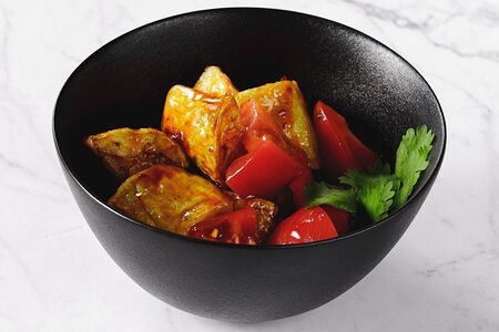 Баклажаны с томатами