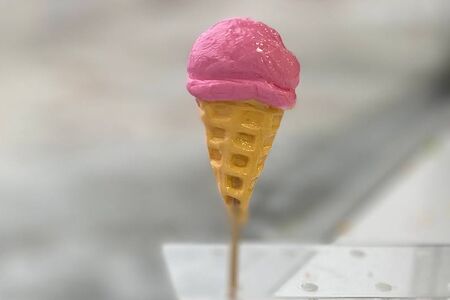 Леденец Рожок розовый