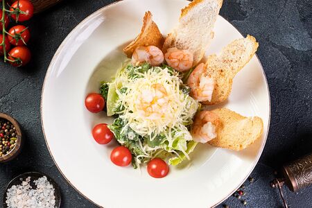 Цезарь с креветками