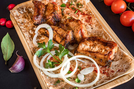 Шашлык из свиных ребер