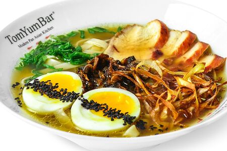 Суп Рамэн с курицей