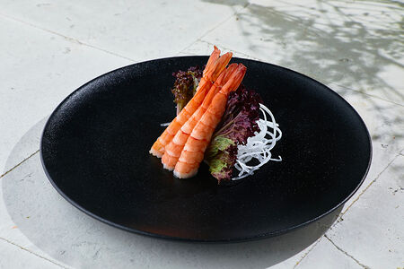 Сашими с креветкой