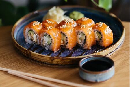 Филадельфия с лососем