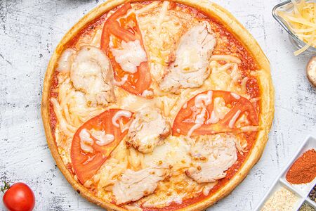 Московская с запеченной курицей