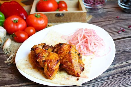 Шашлык из вырезки телятины