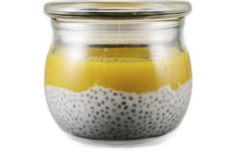 Семена Чиа с кокосовым молоком