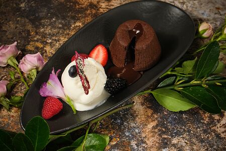 Шоколадный флан