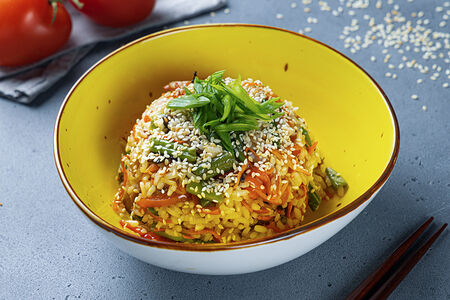 Тяхан с овощами