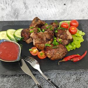 Шашлык, свиная шея