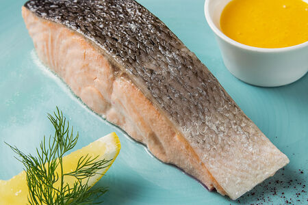 Лосось на пару