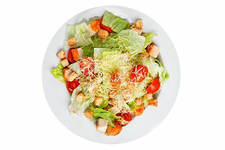 Салат Цезарь с курицей