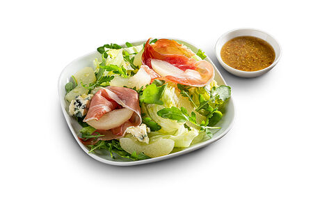 Салат Парма и горгонзола