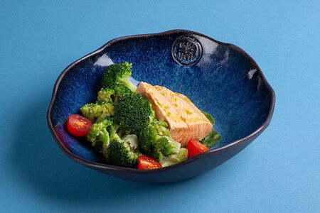 Лосось на пару