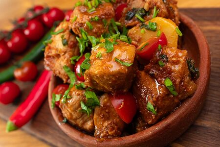 Оджахури со свининой