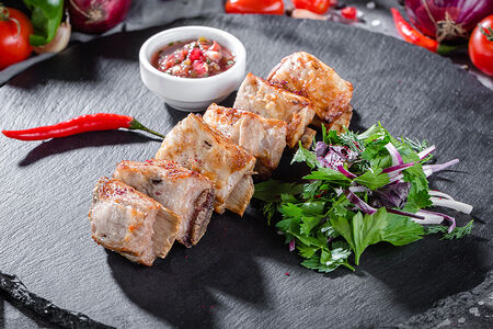 Шашлык из телячьих ребрышек