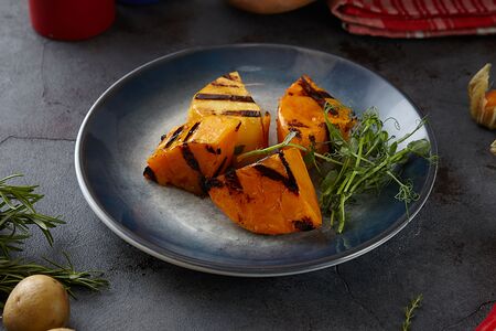 Тыква на гриле