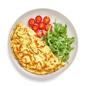 Омлет с ветчиной и сыром