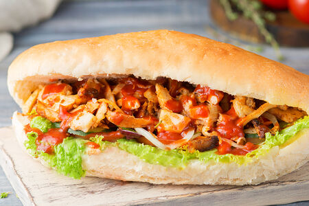 Донер с курицей Vip