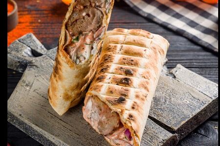 Шаурма из свинины