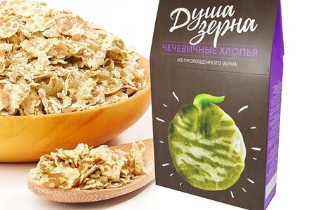 Хлопья чечевичные из пророщенного зерна