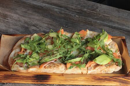 Лосось и авокадо