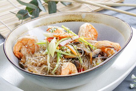 Фунчоза с креветкой